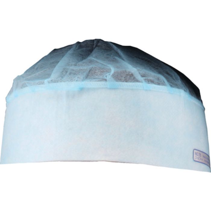 トーヨーセフティ ヘルメット用使い捨てインナー カミーボ(ハーフキャップ型) 60枚入り(Tcode:1141609)