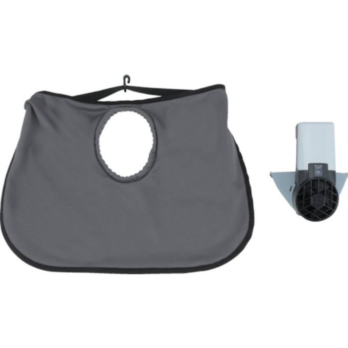 トーヨーセフティ 防暑タレ付きヘルメット取付式送風機Windy3プラス(Tcode:5063459)