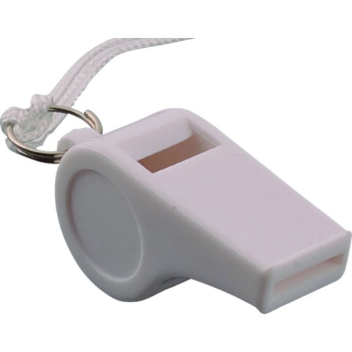 トーヨーセフティ ホイッスル(プラスチック・大型)白(Tcode:8537398)