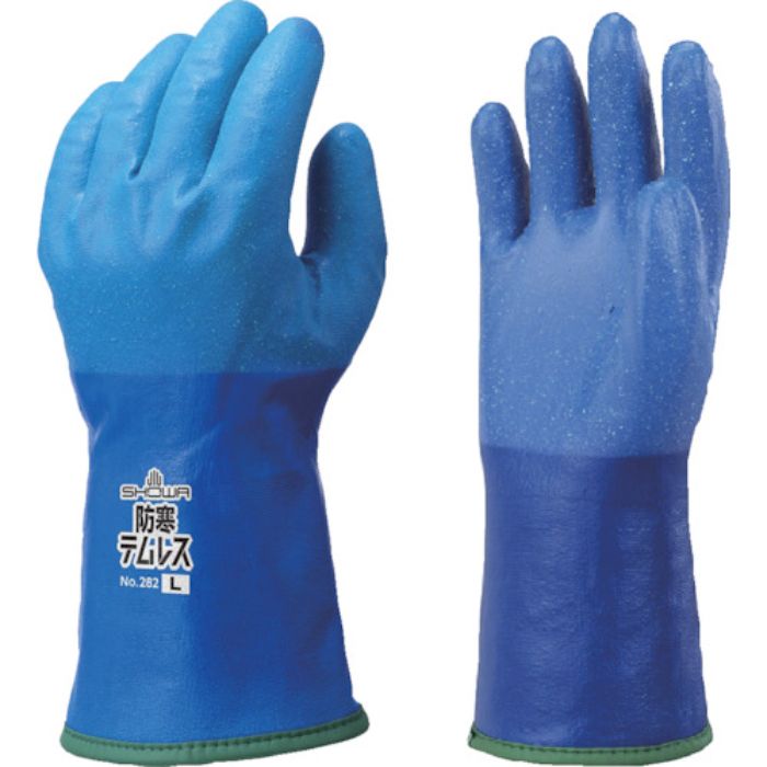 SHOWA 防寒手袋 No282防寒テムレス ブルー 3Lサイズ(Tcode:2534564)