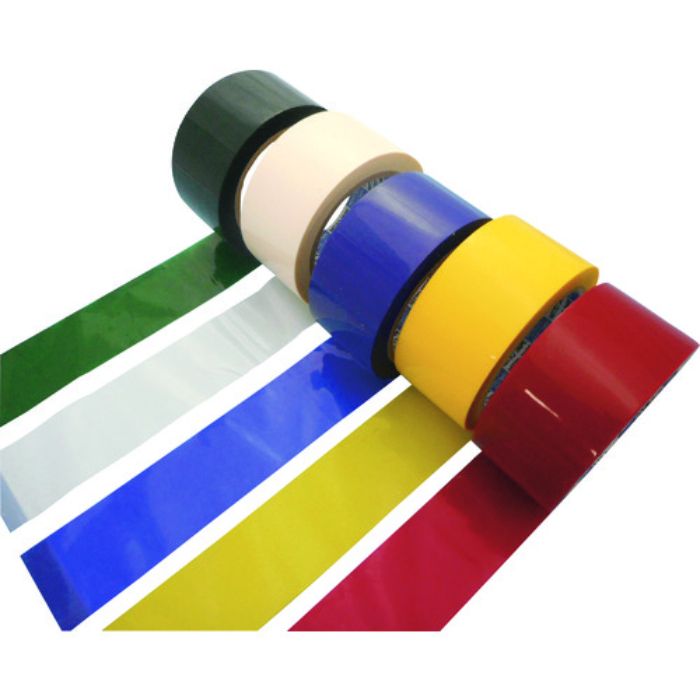 日東エルマテ 包装用OPP粘着テープ ダンプロンカラー No.375D 50mm×50m ブルー(Tcode:8366597)