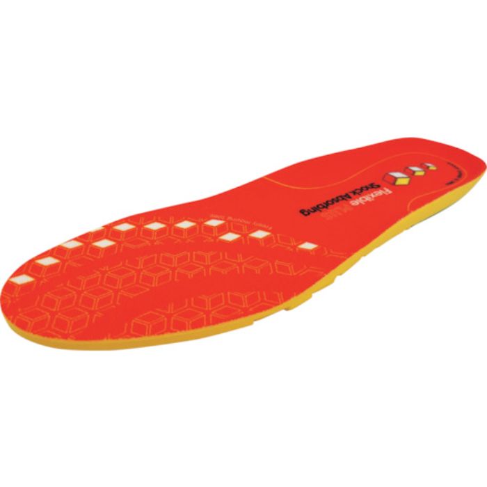 喜多 フレキシブルプラスインソール No6940 オレンジ フリー(25.0〜28.0)(Tcode:2355625)