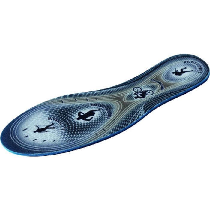 喜多 抗菌・防臭ジェルインソール No7970 ブルー フリー(24.0〜28.0)(Tcode:2065883)