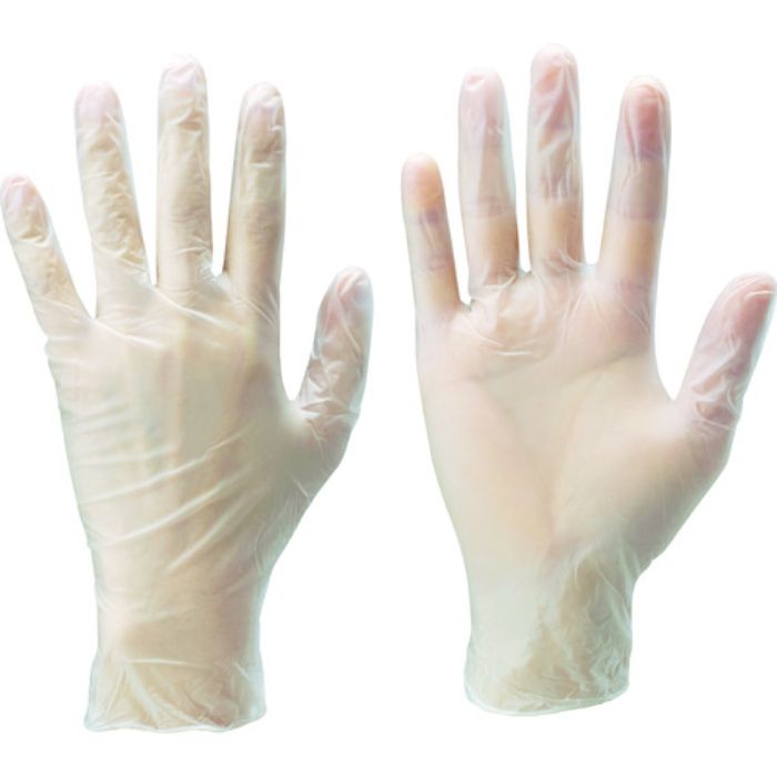 SHOWA ビニール使い捨て手袋 NO806 ナイスハンドお手軽手袋 100枚入 Lサイズ(Tcode:1259003)