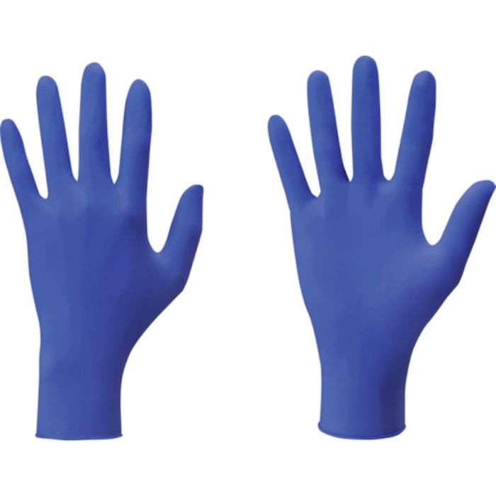 SHOWA No.889 ニトリル手袋 200枚入 Mサイズ パープル 1函 ニトリルゴム使い捨て手袋 粉なし(Tcode:4344587)