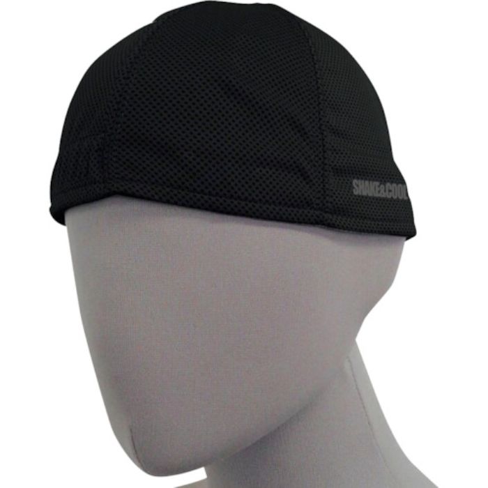 喜多 冷感ヘルメットインナー SHAKE & COOL仕様 No9640 黒 フリー(Tcode:2360450)