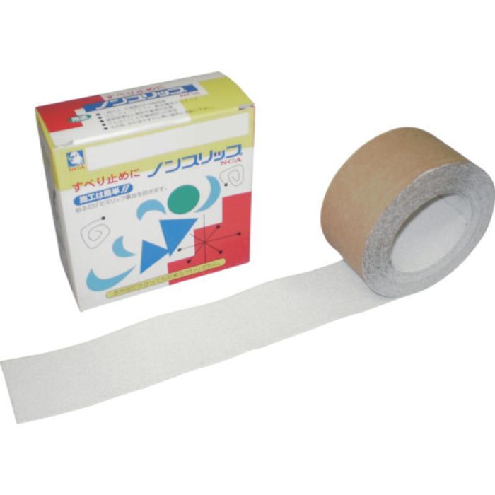 NCA ノンスリップテープ 50×5m 白(Tcode:3283887)