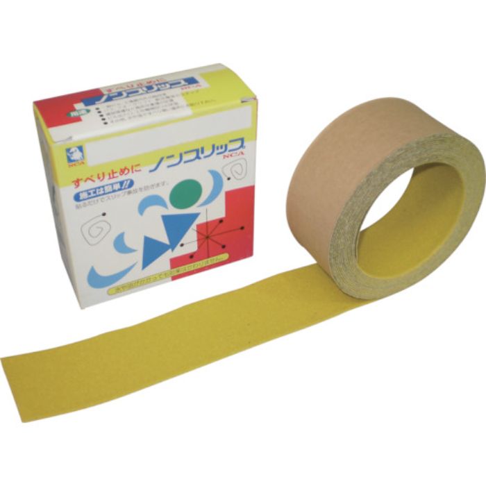 NCA ノンスリップテープ 50×5m 黄(Tcode:11410)