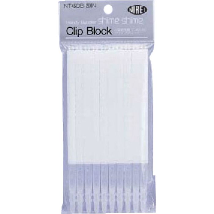 仁礼 しめしめ45結束機用スペアクリップ白 (200個入)(Tcode:8157664)