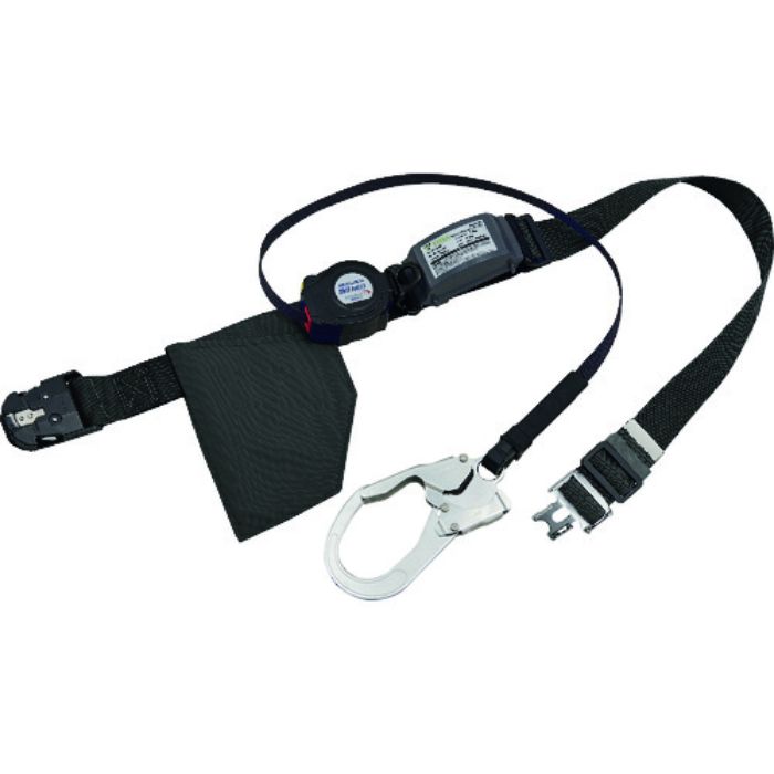 タイタン REELOCK S2NEOライト ロック装置付巻取器式胴ベルト ブラック ワンタッチバックル(Tcode:1952158)