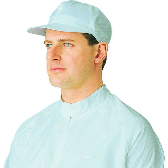 ゴールドウイン クリーンルーム用キャップ プリータ4キャップ白 M(Tcode:4515439)