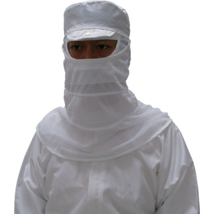 ゴールドウイン 異物落下防止フード 白 L(Tcode:7591331)