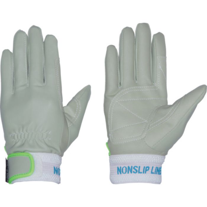 ペンギンエース 合皮手袋 ノンスリップレインジャー アテツキ ホワイト L(Tcode:8553048)