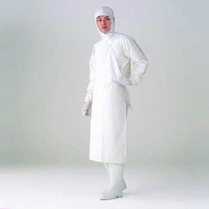 ゴールドウイン 耐薬品エプロン 白(Tcode:8160768)