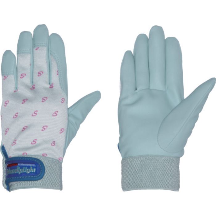 ペンギンエース 合皮手袋 ノンスリップライト ライトグレー S(Tcode:8553029)