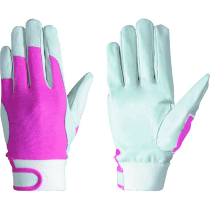 シモン 豚革甲メッシュ袖口マジック付 129豚白 S寸(Tcode:8165980)