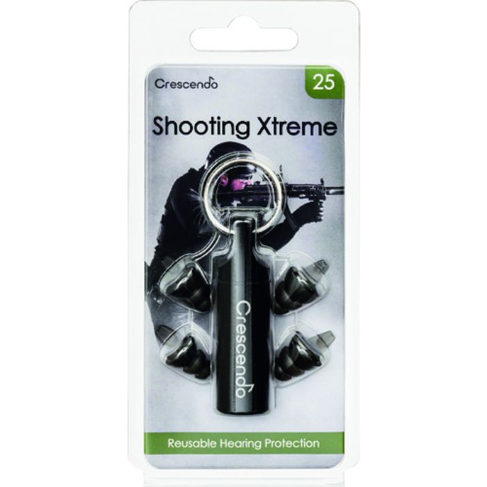 Crescendo 耳栓 騒音吸収フィルター Shooting NRR13dB(Tcode:2069817)