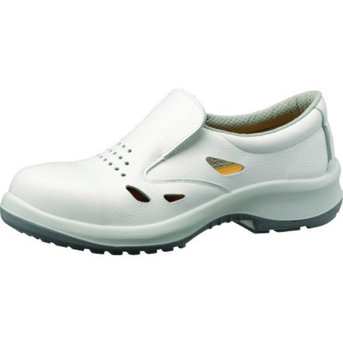 ミドリ安全 通気構造スリッポンタイプ静電安全靴 プレミアムコンフォートシリーズ PRM200ホワイト通気静電 27.0CM(Tcode:1364303)