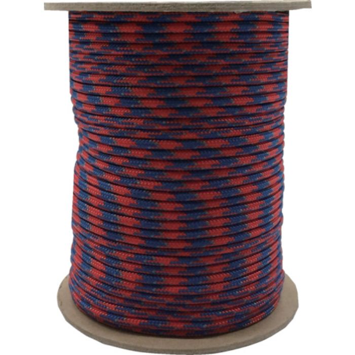 ユタカメイク 強力カラーコード 4mm×100m(赤/青)(Tcode:8189789)