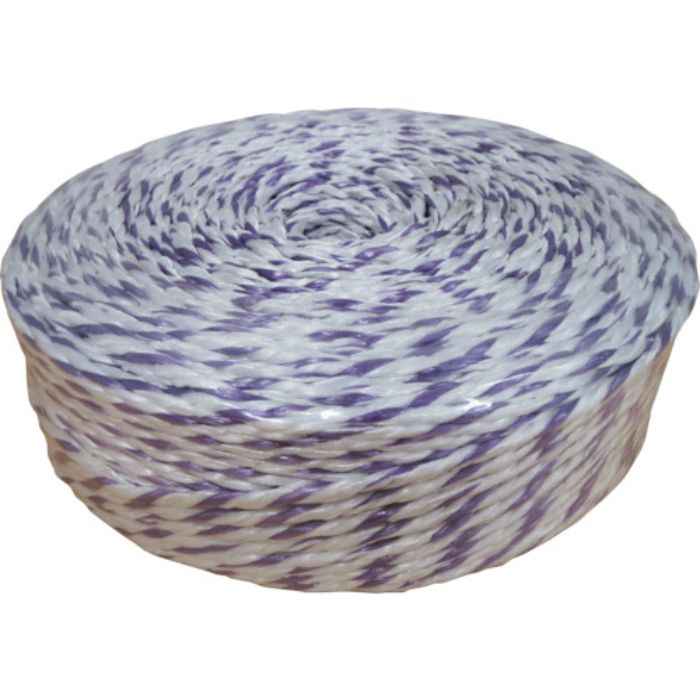 ツカサ ペッピーロープ 色白/紫 線径6mm 長さ300m(Tcode:7731272)