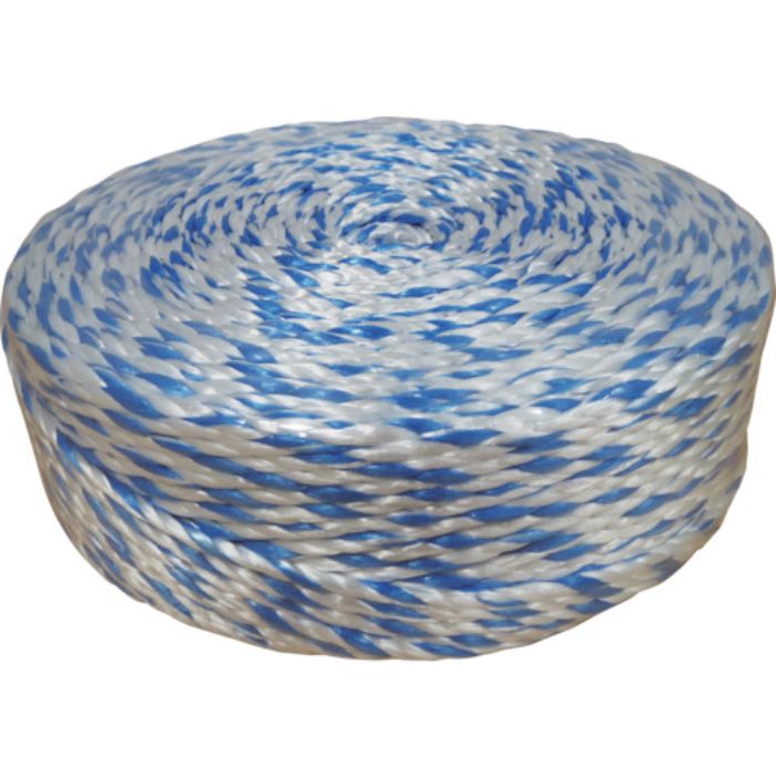 ツカサ ペッピーロープ 色白/青 線径8mm 長さ300m(Tcode:7731281)