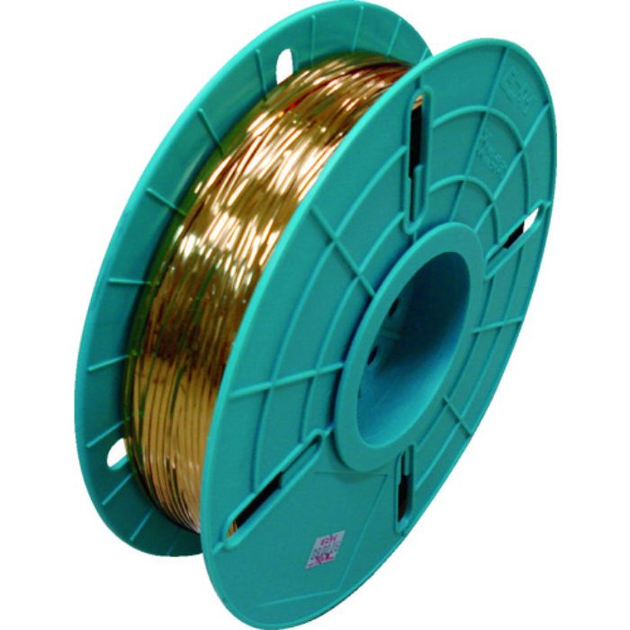 ビニタイ PETリール巻(ダイヤ巻き) 金 4mm×750M(Tcode:3536831)