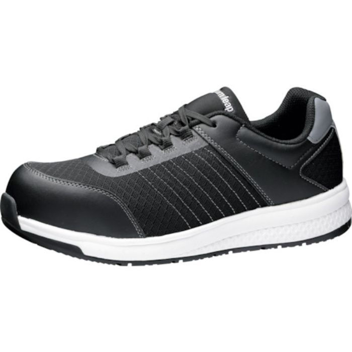 ミドリ安全 高反発ソール 先芯入りスニーカー QL-01Nブラック 25.5cm(Tcode:2631047)