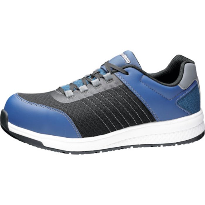 ミドリ安全 高反発ソール 先芯入りスニーカー QL-01Nネイビー 25.5cm(Tcode:2631044)