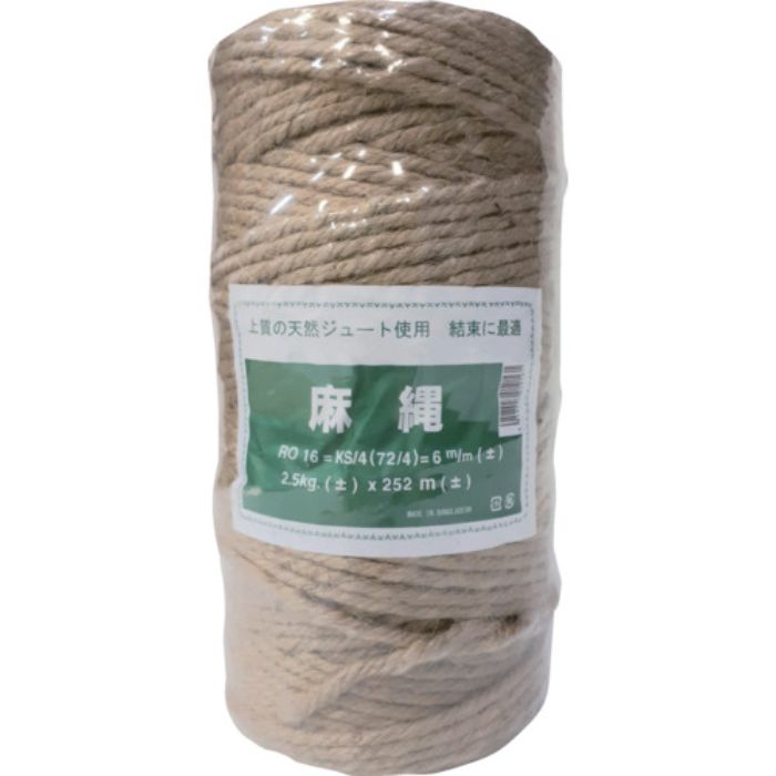伝蔵 麻縄 6mm KS-4(Tcode:1492640)