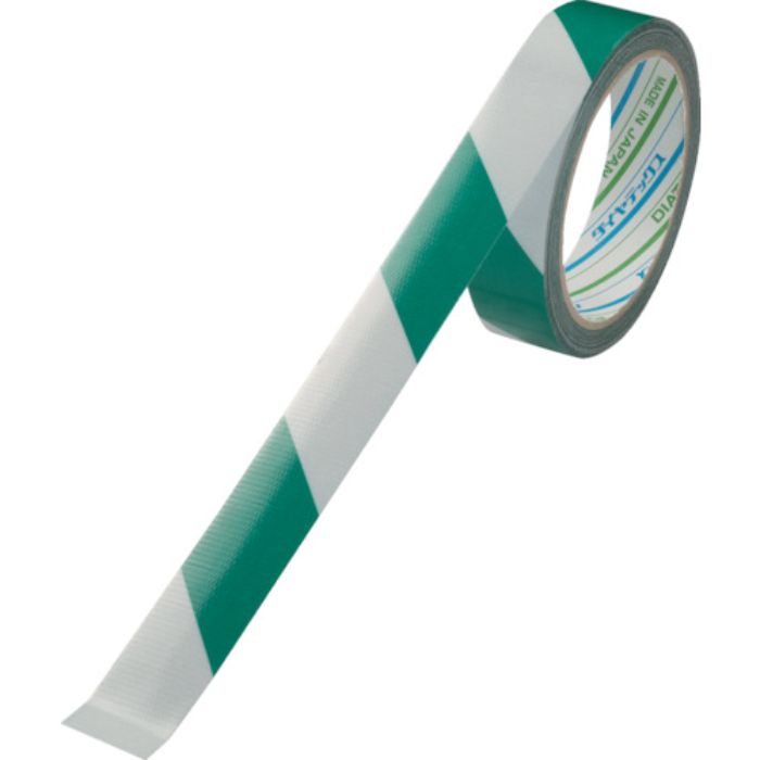 パイオラン 再帰反射テープ 25mm×10m ホワイト/グリーン(Tcode:2930854)