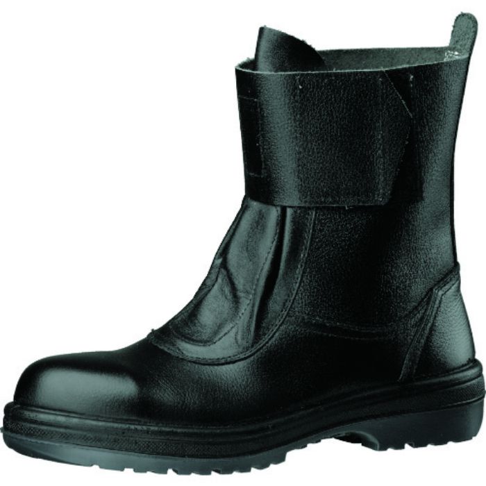 ミドリ安全 新ラバー2層底安全靴 熱場作業用 RT173Nブラック 26.5cm(Tcode:8577551)