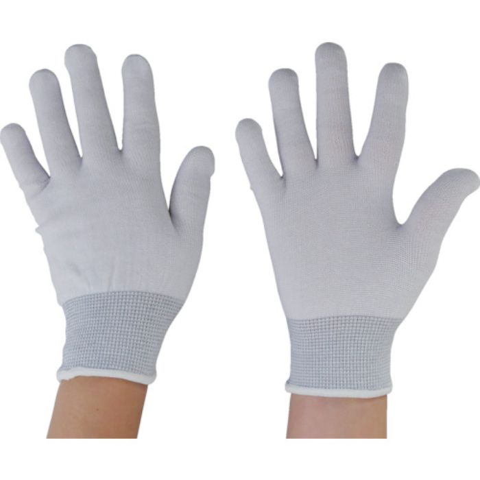 丸和ケミカル 下履き手袋 薄手2層編み フリーサイズ(Tcode:8182661)