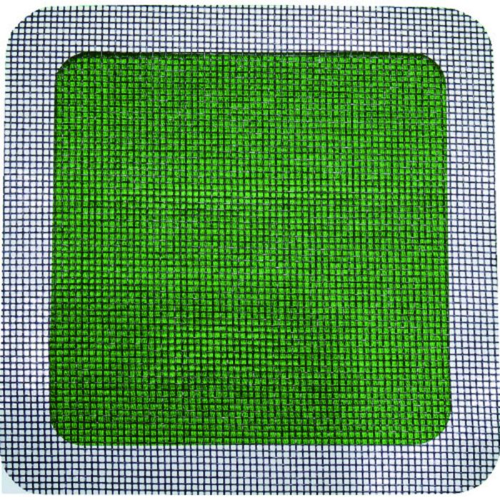 IWATANI 創進 網戸補修シート ブラック正方形大 2枚入り(Tcode:7812507)