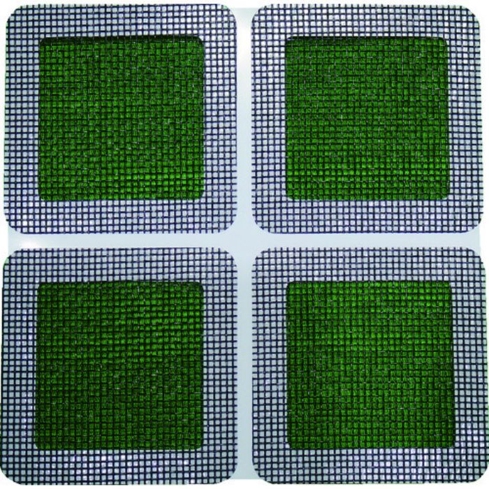 IWATANI 創進 網戸補修シート ブラック正方形小 8枚入り(Tcode:7812566)