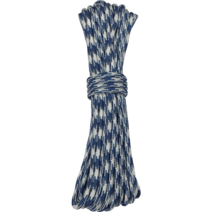 ユタカメイク 強力カラーコード 4mm×10m(青/白)(Tcode:8187910)