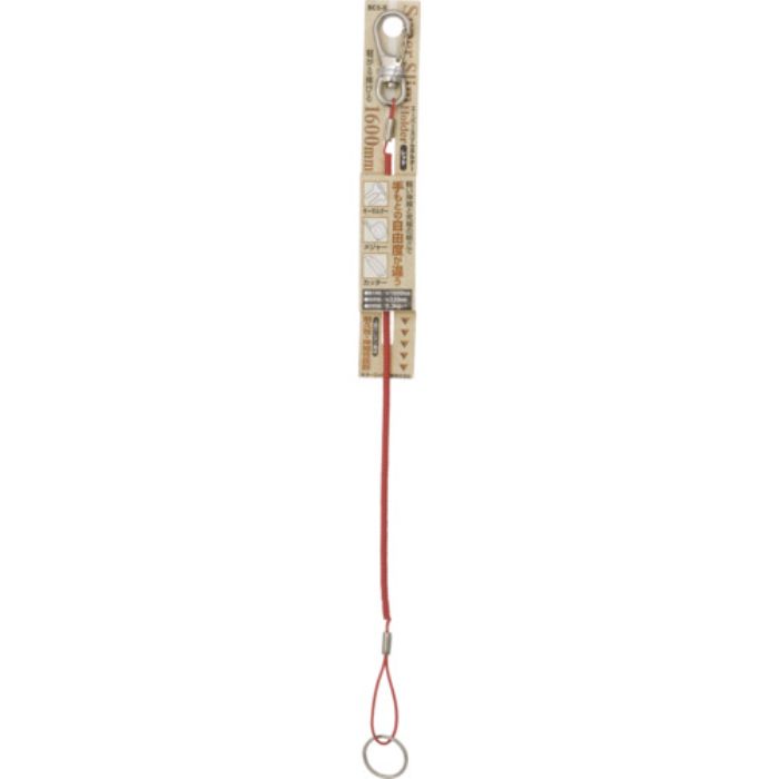 OH 落下防止コード スーパースリムホルダー 使用荷重0.3kg レッド(Tcode:8080855)