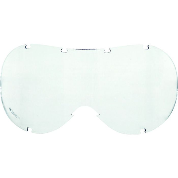 TRUSCO 着脱しやすいセーフティゴーグル バックルタイプ用交換レンズ(Tcode:2076512)