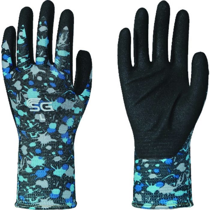 トワロン ニトリル背抜き手袋 SG-A025 ペイントブラック L(Tcode:1373699)