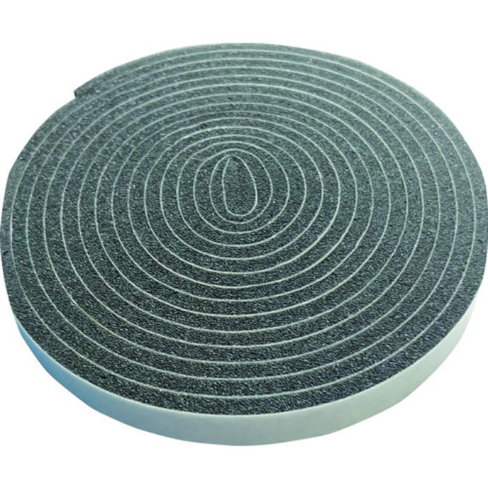 槌屋 すき間テープ ダークグレー 5mm×15mm×4m(Tcode:3564223)