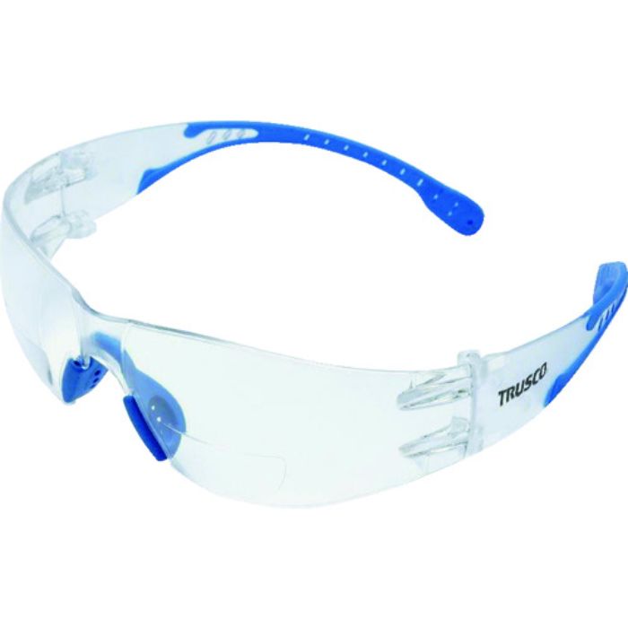 TRUSCO 超軽量保護めがね19g ルーペ付きレンズ(+2.0) 収納袋付(Tcode:2072778)