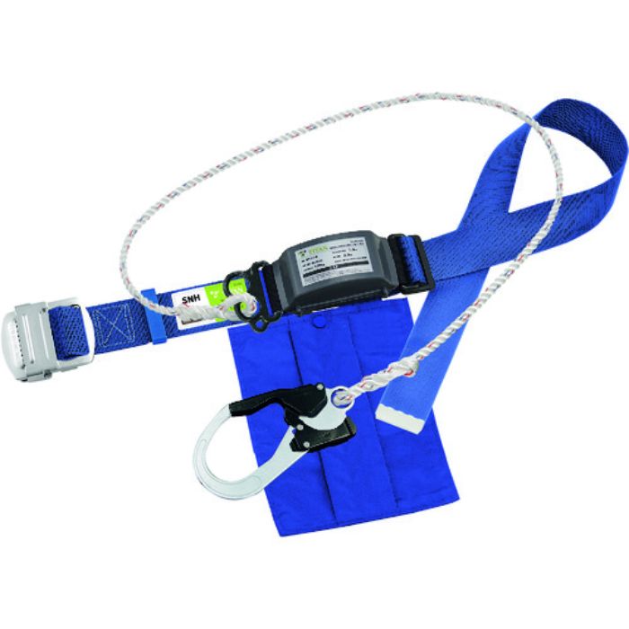タイタン SNHロープ式胴ベルト スカイブルー(Tcode:1952133)