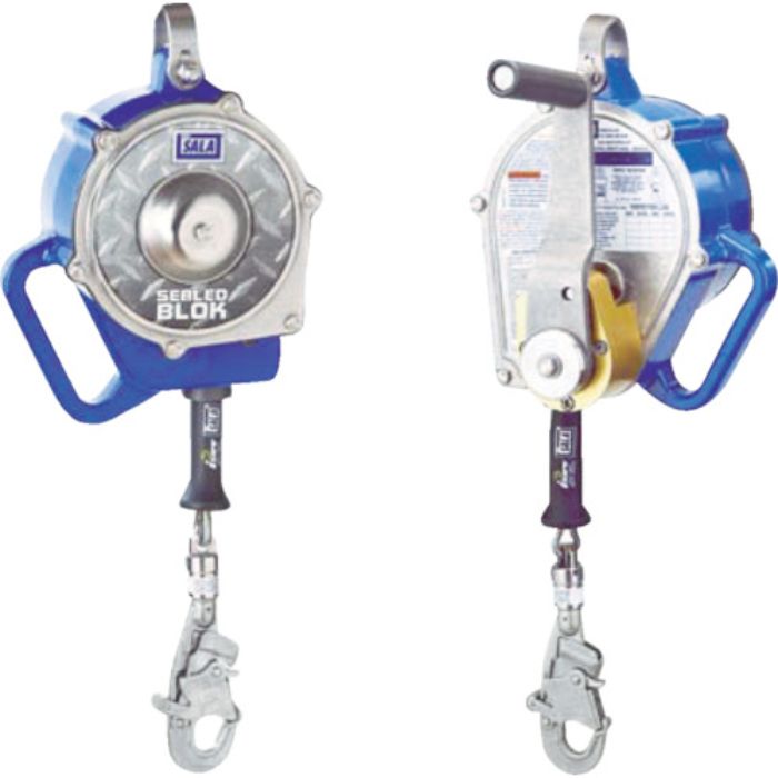 TSUYORON シールドブロック 9メートル ウィンチ付 台付・引寄せロープ付(Tcode:3950107)