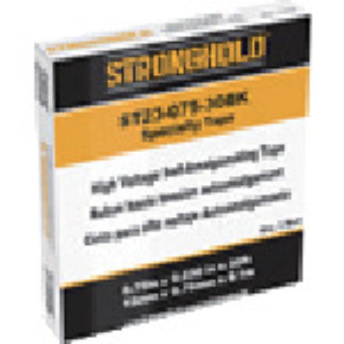 ストロングホールド StrongHoldビニールテープ 高電圧ゴムテープ 黒 幅19mm 長さ9.1m ST23-075-30BK 価格単位「個」(Tcode:3905336)