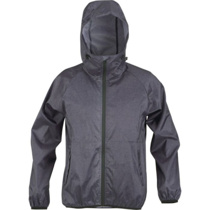 TRUSCO ストレッチパーカー メランジネイビー M