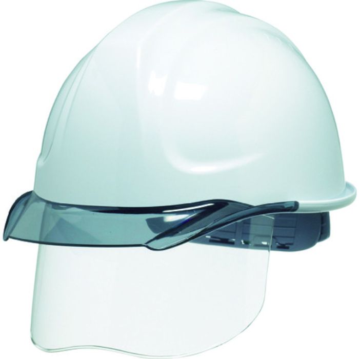 DIC SYA-CS型ヘルメット 白/スモーク KP付(Tcode:7959044)