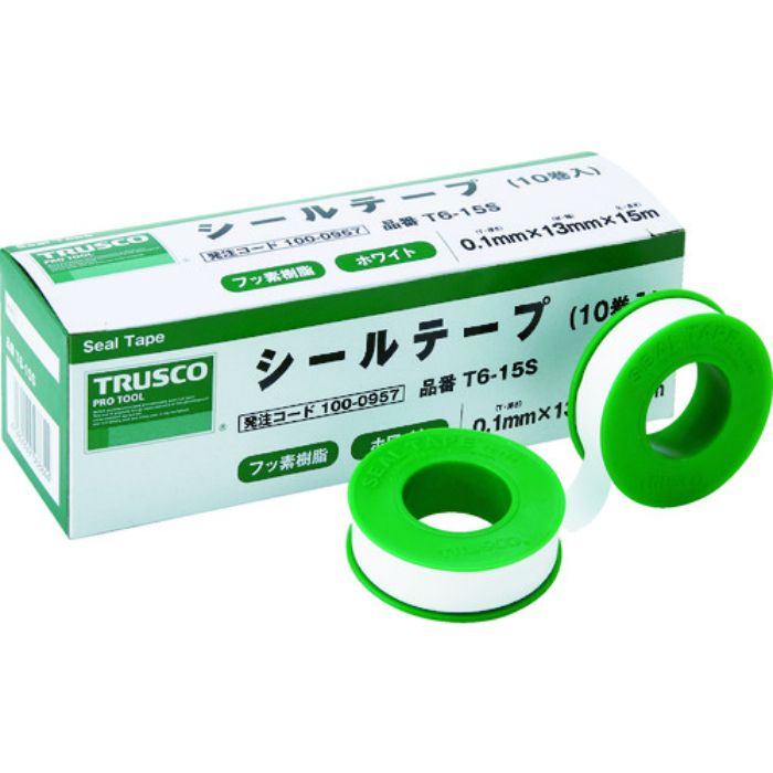 TRUSCO シールテープ 13mmX15m(Tcode:1000957)