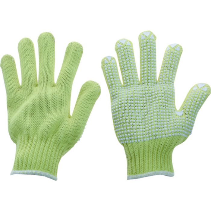 TRUSCO 耐切創手袋 7ゲージ 裏面キュプラ(ベンベルグ[[R上]])67%・ポリエステル33% すべり止め付 Sサイズ(Tcode:2064684)