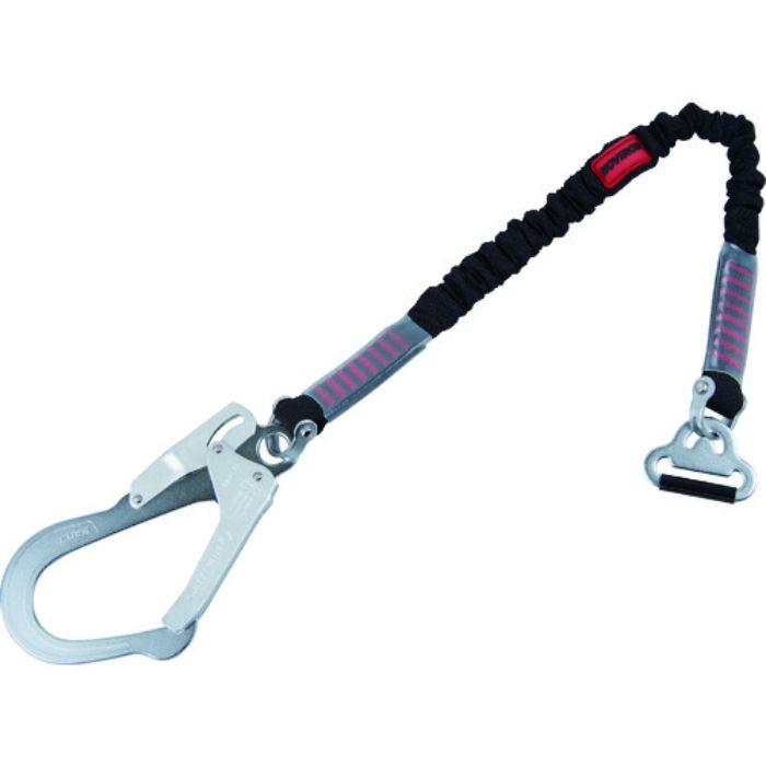 TSUYORON 胴ベルト型2丁掛け用補助ロープ 伸縮式ノロン 黒(Tcode:1636624)