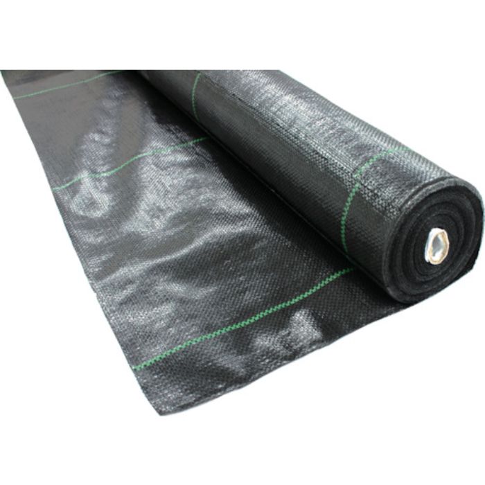 TRUSCO 防草シート 耐候1年 黒 2mx50m(Tcode:2570871)