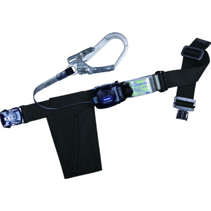 TSUYORON 胴ベルト型墜落制止用器具 リトラ ワンタッチ型 黒 Mサイズ